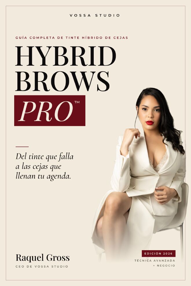 Portada de la guía Hybrid Brows Pro de Raquel Gross